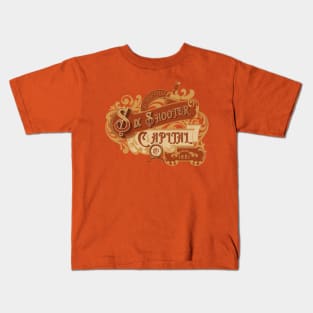 El Paso, Texas Six Shooter Capital Kids T-Shirt